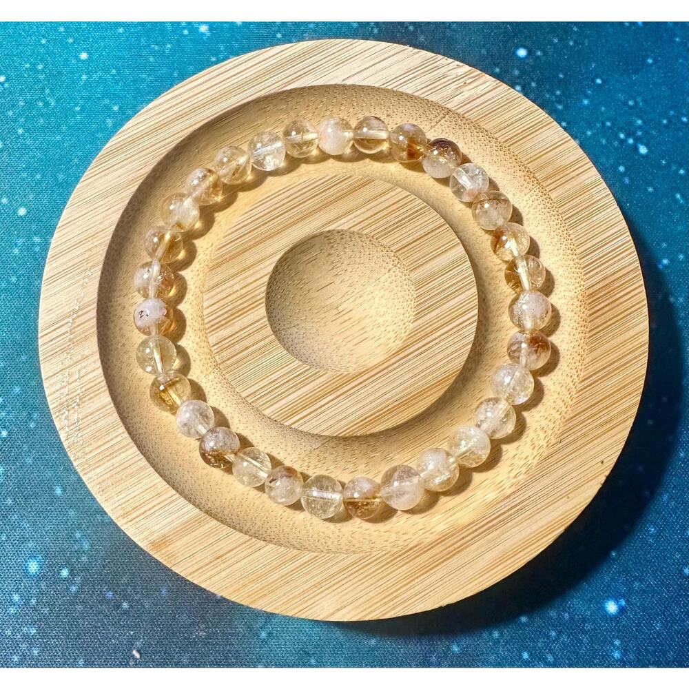 Citrine 6mm Bracelet